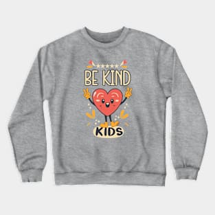 Vintage Be Kind Kids Crewneck Sweatshirt